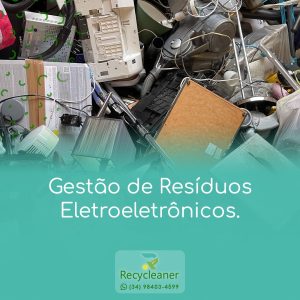 A Recycleaner é uma empresa licenciada para receber e destinar todos os Eletrônicos
