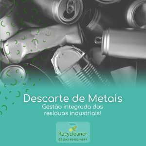 Também trabalhamos coletando e processando vários tipos de materiais