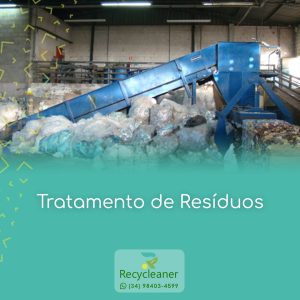 tratamento dos resíduos coletados