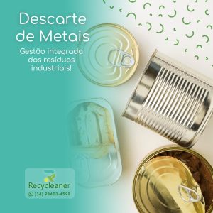 Descarte de Metais